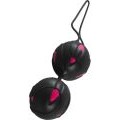 Вагинальные шарики Teneo duo черно-розовые